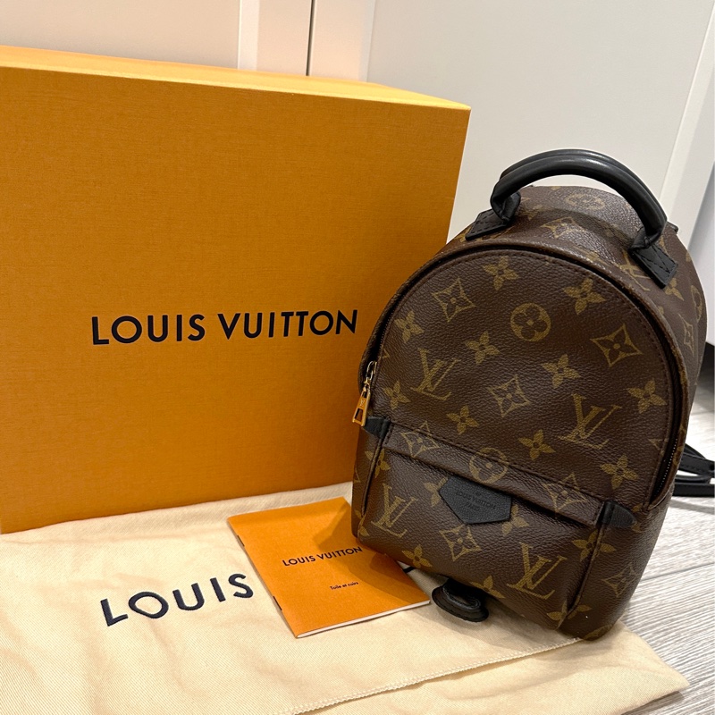 LV Palm Springs Mini 後背包 小紅書 歐美 ins傳搭-0