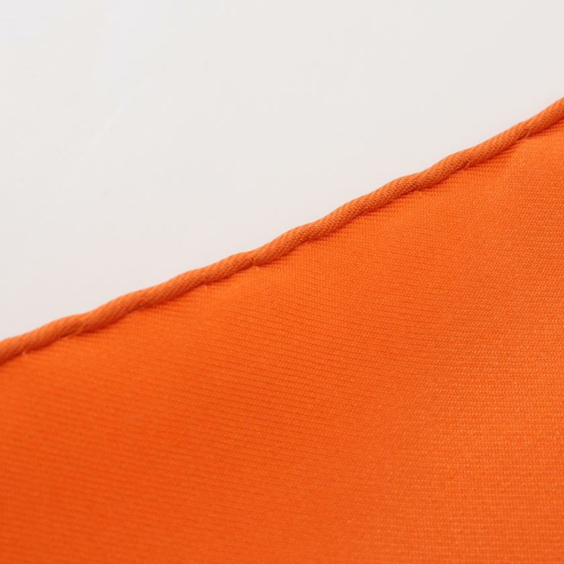 【日本直送】 中古HERMES[AB]方巾90 「A WALK IN THE PARK」 絲巾 絲 橙色 多彩色-4