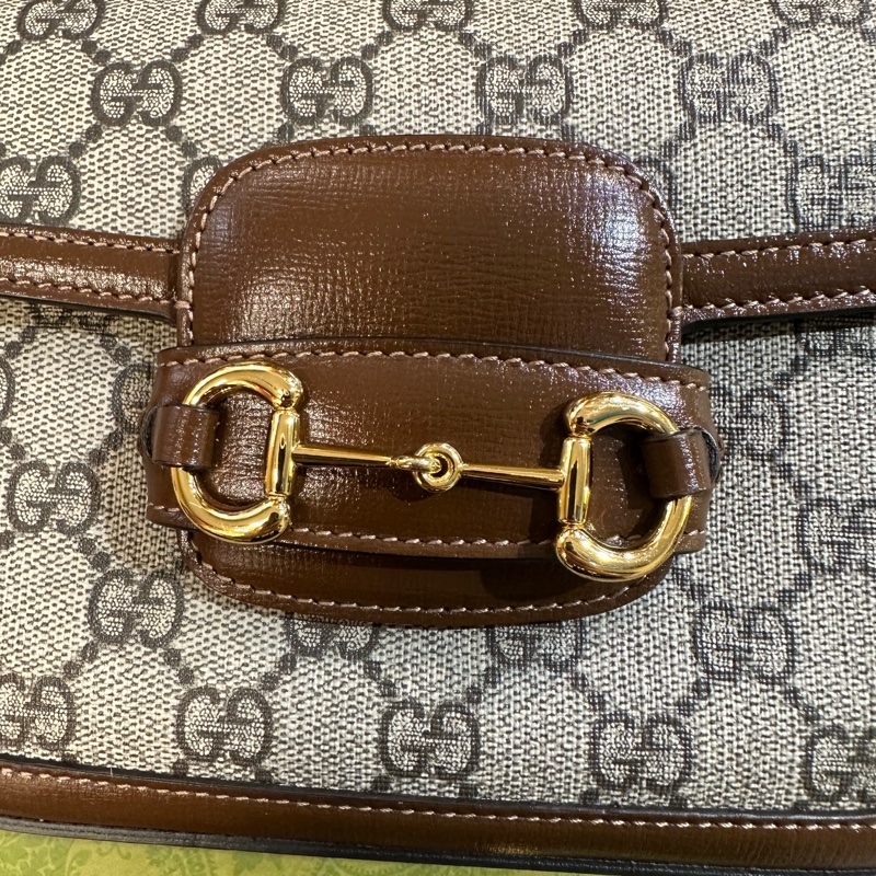 GUCCI馬銜扣1955迷你袋-4