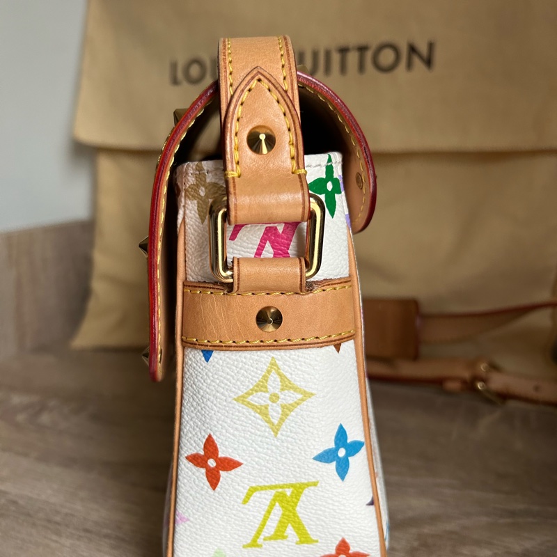 LV白彩側背包/肩背包《一件不留，缺現金大出清》-6