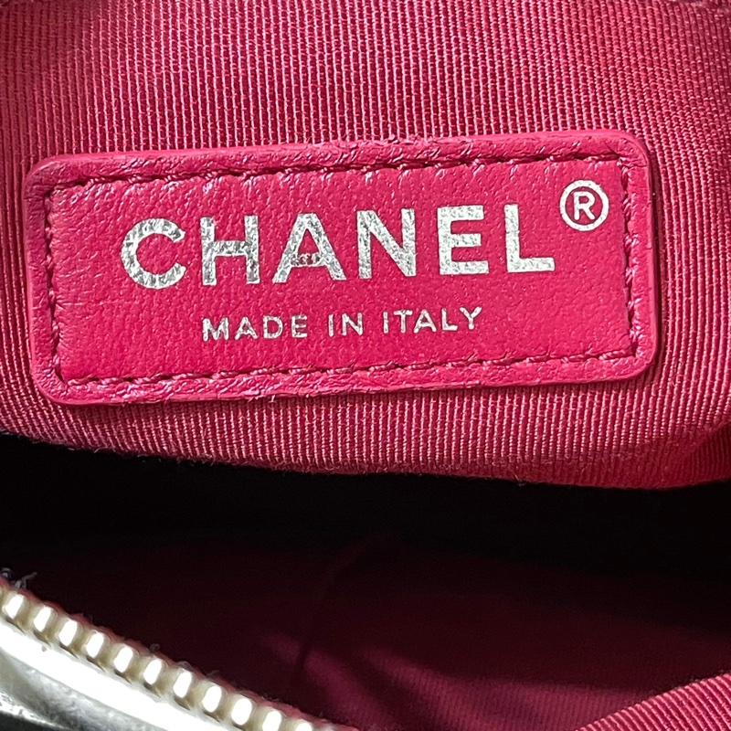 CHANEL 香奈兒 黑白熊貓色 流浪包-24