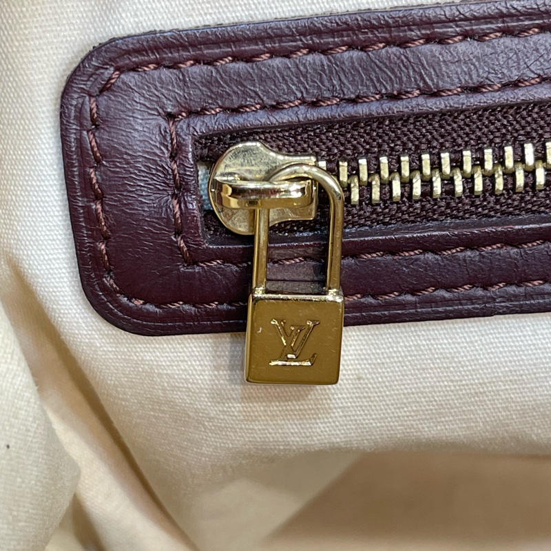 LOUIS VUITTON 老花丹寧粉色醫生包/手提包💗值得收藏-21