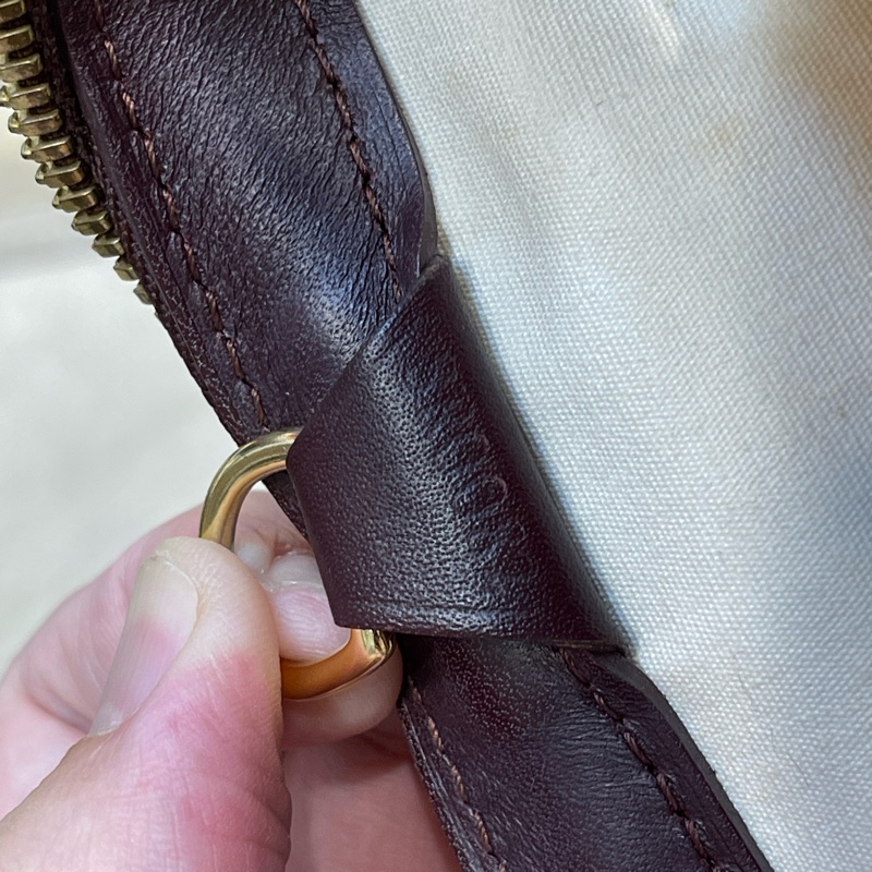 LOUIS VUITTON 老花丹寧粉色醫生包/手提包💗值得收藏-22