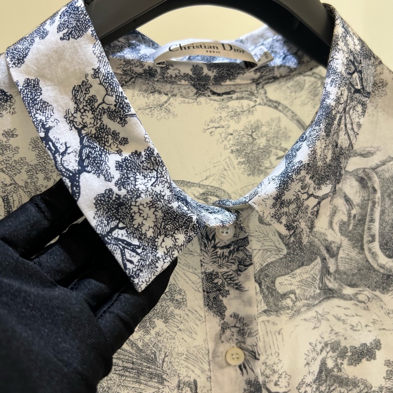 Dior動物圖騰兩件式洋裝-15