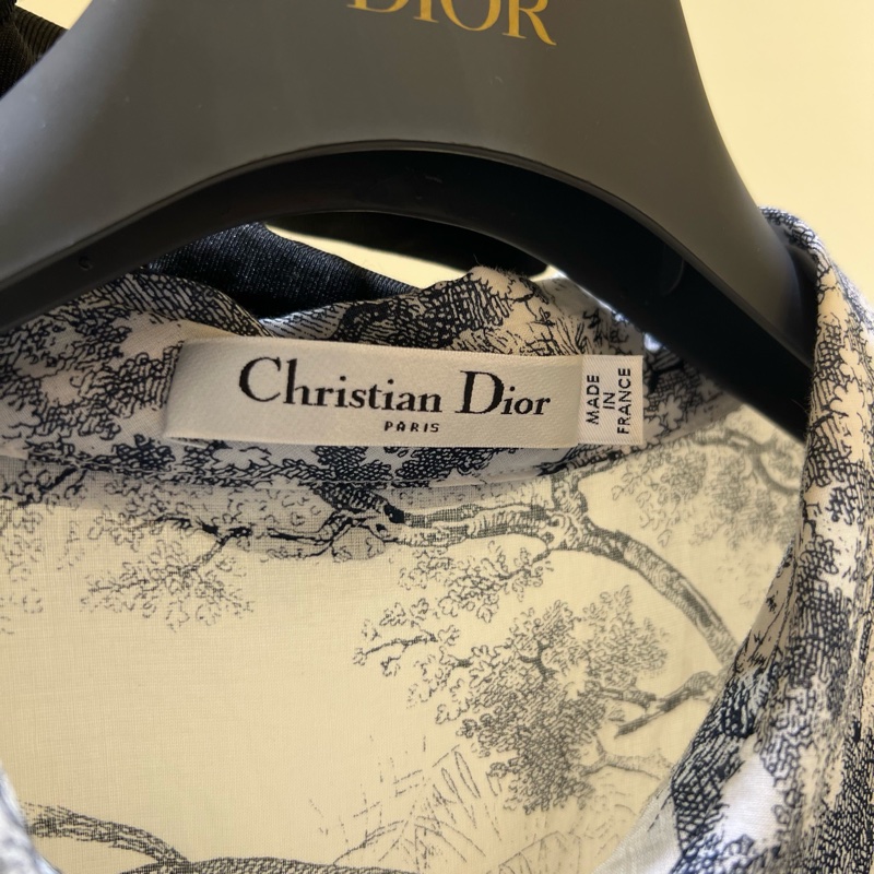 Dior動物圖騰兩件式洋裝-16