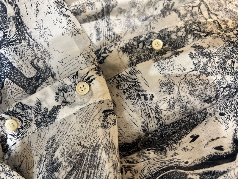 Dior動物圖騰兩件式洋裝-30