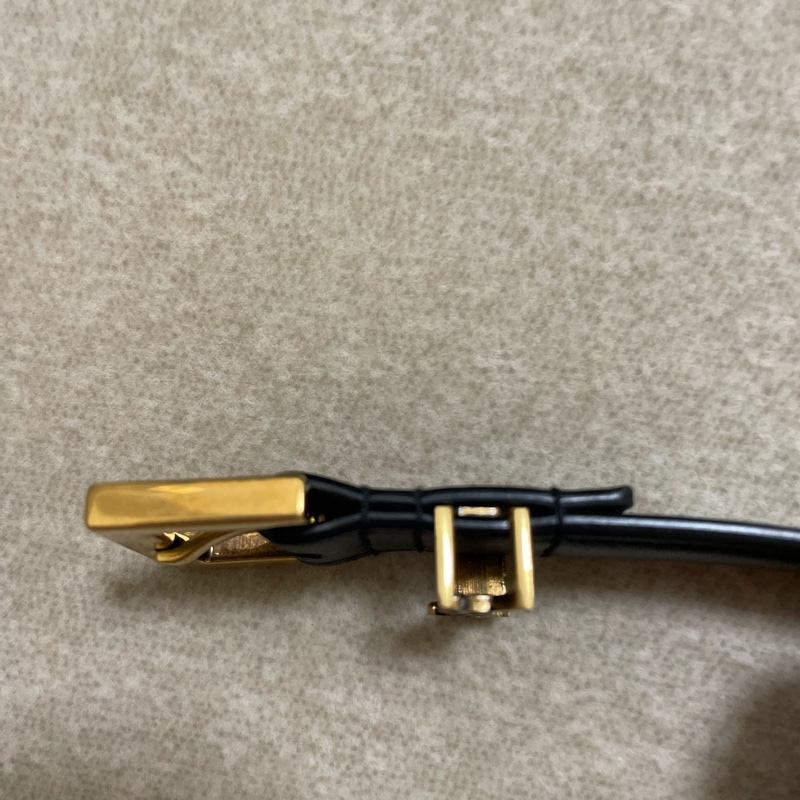 SAINT LAURENT皮革腰帶YSL皮帶 寬2公分 長75公分-17