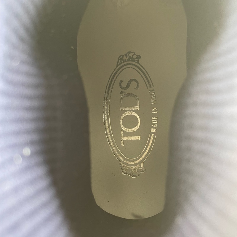 tod’s 皮革拼接襪套運動高筒休閒靴/鞋-18