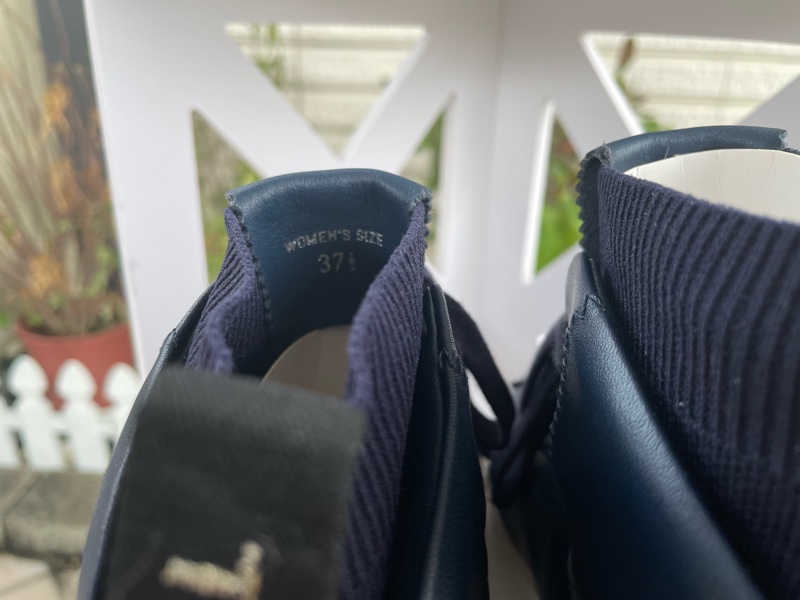 tod’s 皮革拼接襪套運動高筒休閒靴/鞋-19