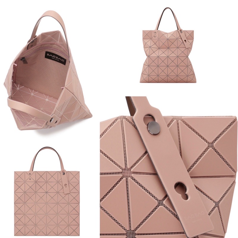 Bao Bao Issey Miyake🇯🇵粉紅色單彩透光托特包-1