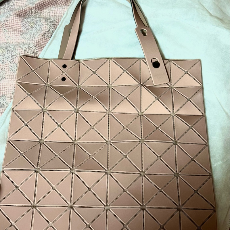 Bao Bao Issey Miyake🇯🇵粉紅色單彩透光托特包-2
