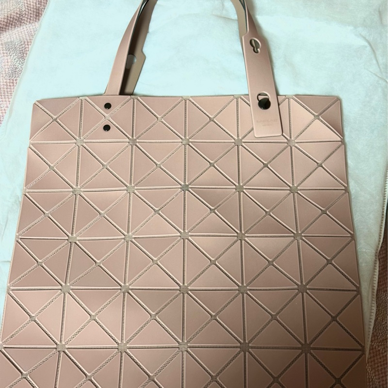 Bao Bao Issey Miyake🇯🇵粉紅色單彩透光托特包-3