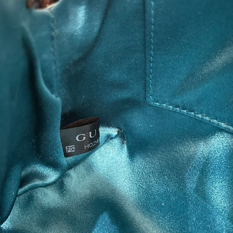 Gucci 499621老花PVC綠紅綠Ophidia GG貝殼包斜背包-17