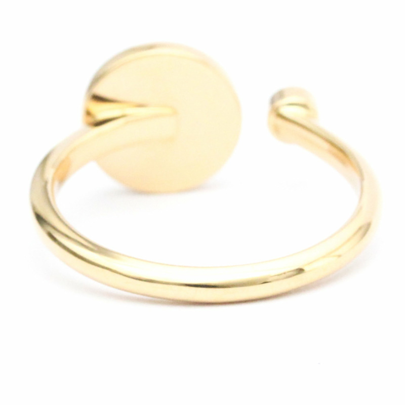 【日本直送】Louis Vuitton Berg Sun Blossom 迷你 Q9L68G 玫瑰金 (18K) 時尚鑽石貝殼戒指玫瑰金-2