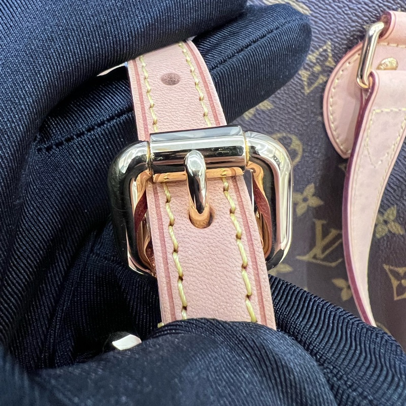 LV M40145 PALERMO PM 全新未使用 購證配件齊全 托特包 手提/斜肩背兩用包 保真 如假包退-4