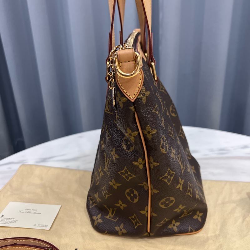 LV M40145 PALERMO PM 全新未使用 購證配件齊全 托特包 手提/斜肩背兩用包 保真 如假包退-9