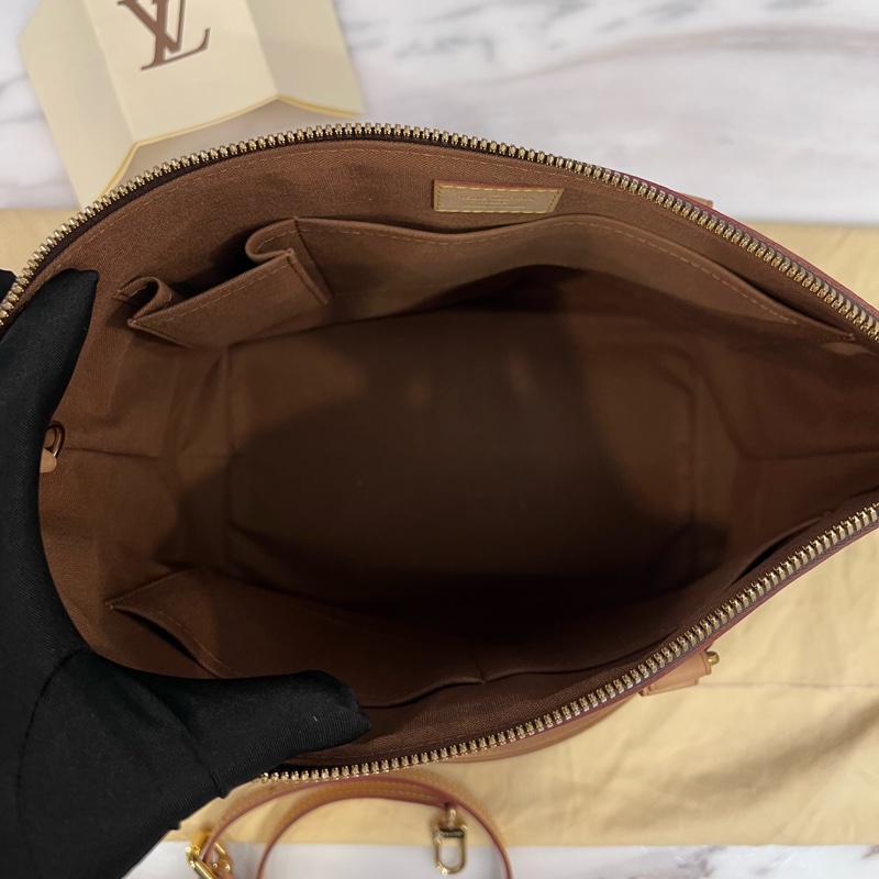 LV M40145 PALERMO PM 全新未使用 購證配件齊全 托特包 手提/斜肩背兩用包 保真 如假包退-16