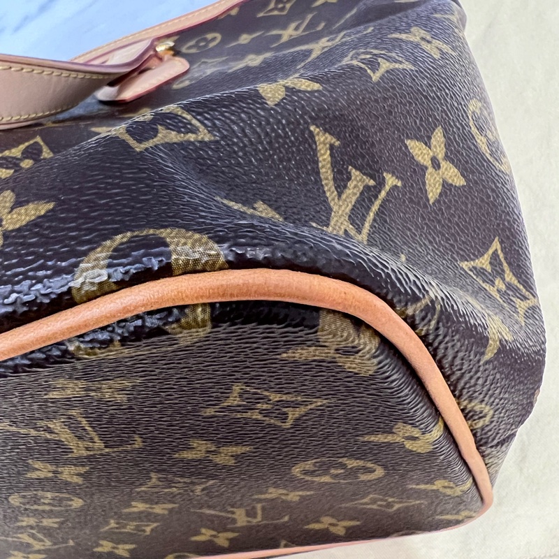 LV M40145 PALERMO PM 全新未使用 購證配件齊全 托特包 手提/斜肩背兩用包 保真 如假包退-17