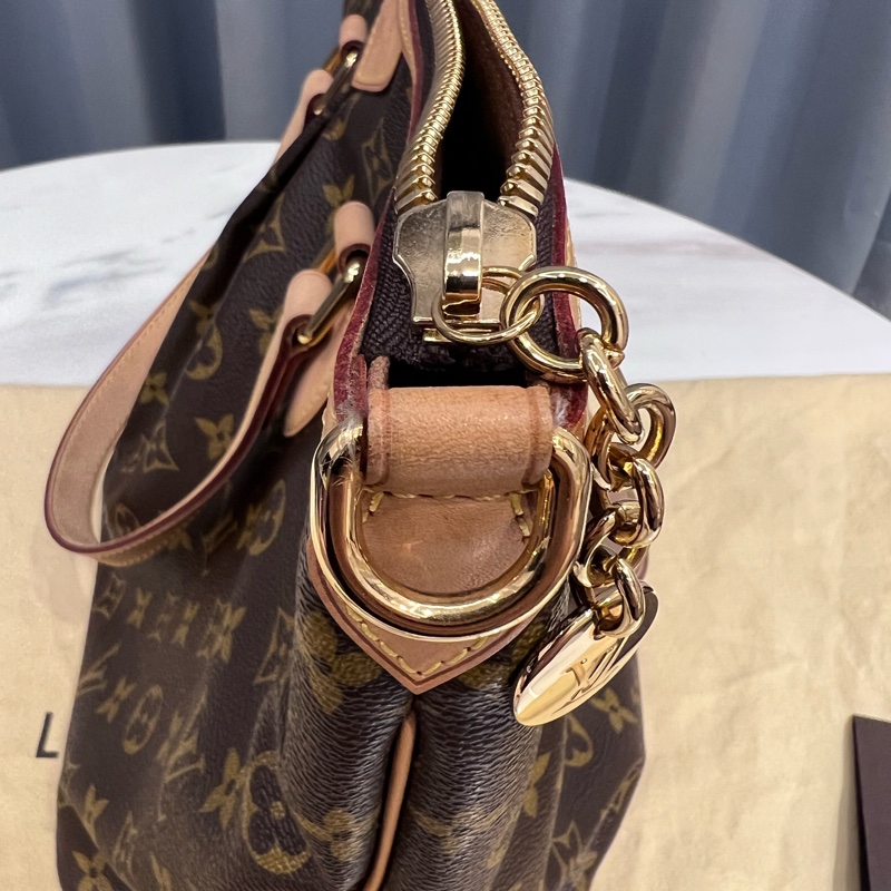 LV M40145 PALERMO PM 全新未使用 購證配件齊全 托特包 手提/斜肩背兩用包 保真 如假包退-25