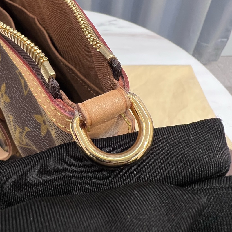 LV M40145 PALERMO PM 全新未使用 購證配件齊全 托特包 手提/斜肩背兩用包 保真 如假包退-27