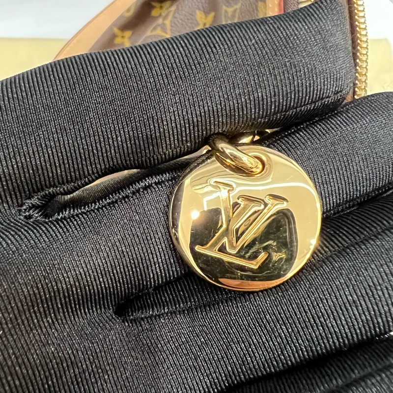 LV M40145 PALERMO PM 全新未使用 購證配件齊全 托特包 手提/斜肩背兩用包 保真 如假包退-30