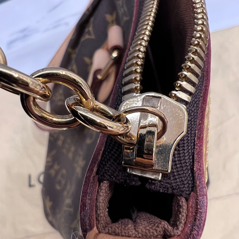 LV M40145 PALERMO PM 全新未使用 購證配件齊全 托特包 手提/斜肩背兩用包 保真 如假包退-31