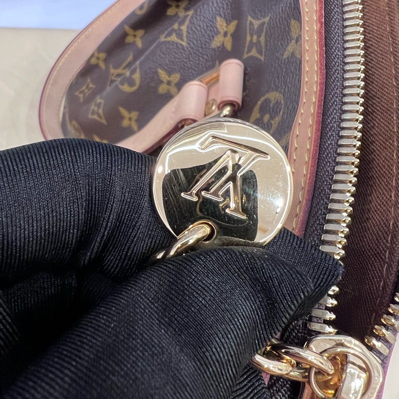 LV M40145 PALERMO PM 全新未使用 購證配件齊全 托特包 手提/斜肩背兩用包 保真 如假包退-35