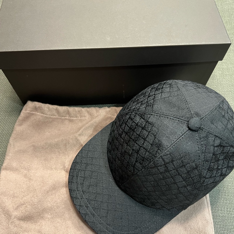 bottega veneta 菱格紋 布料 男帽-0