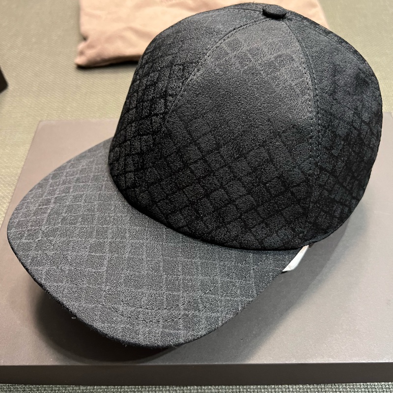 bottega veneta 菱格紋 布料 男帽-5