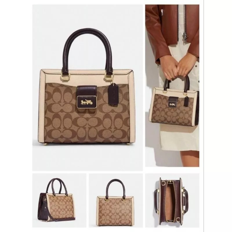 COACH Grace Carryall系列斜挎手提包 CC142-1