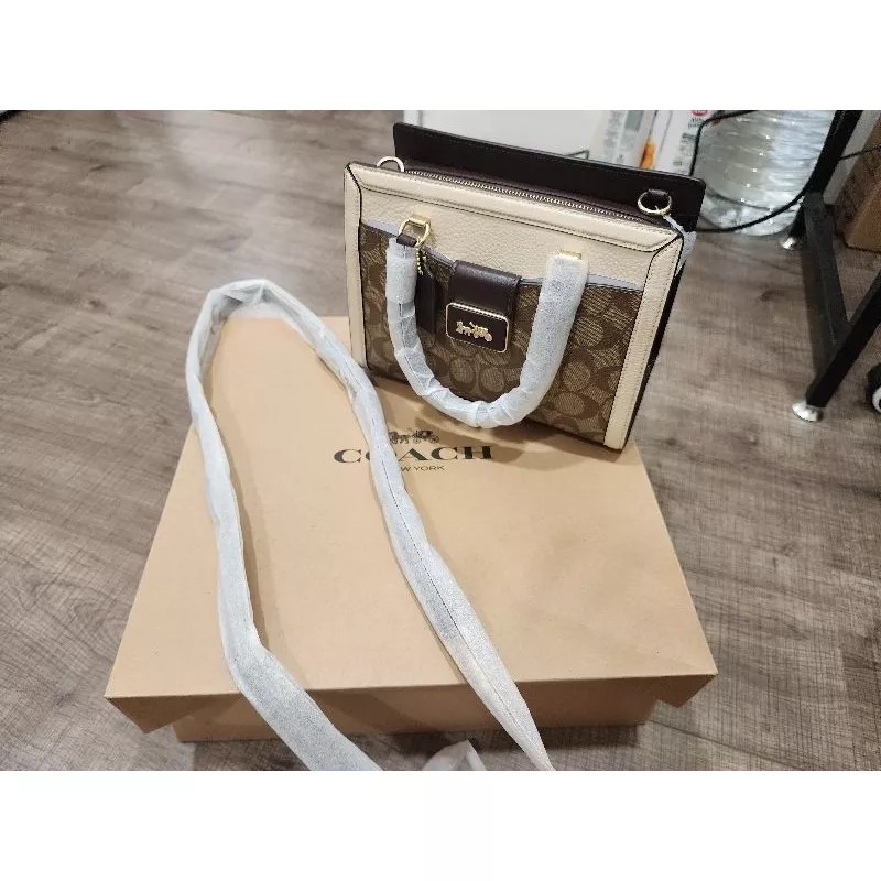 COACH Grace Carryall系列斜挎手提包 CC142-7