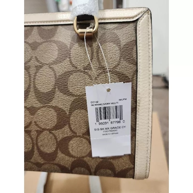 COACH Grace Carryall系列斜挎手提包 CC142-8