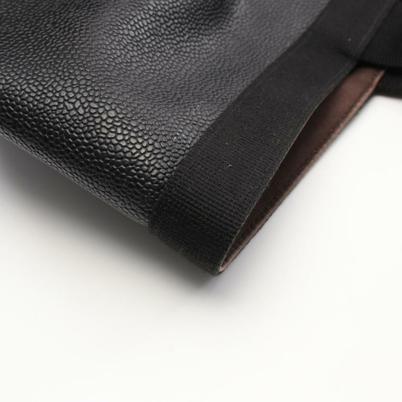 【日本直送】 中古Herve Chapelier[B]舟型托特包 L 手提包 托特包 塗層帆布 黑色-7