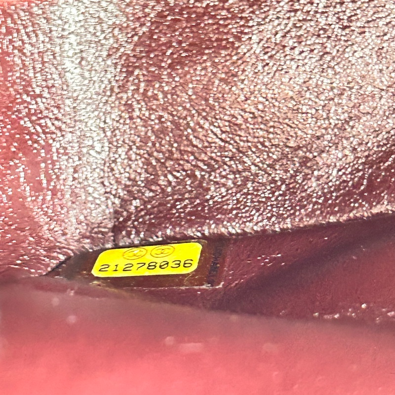 CHANEL Classic flap 中號 cf 25 羊皮銀鍊  黑色雙蓋 超美經典款式-7