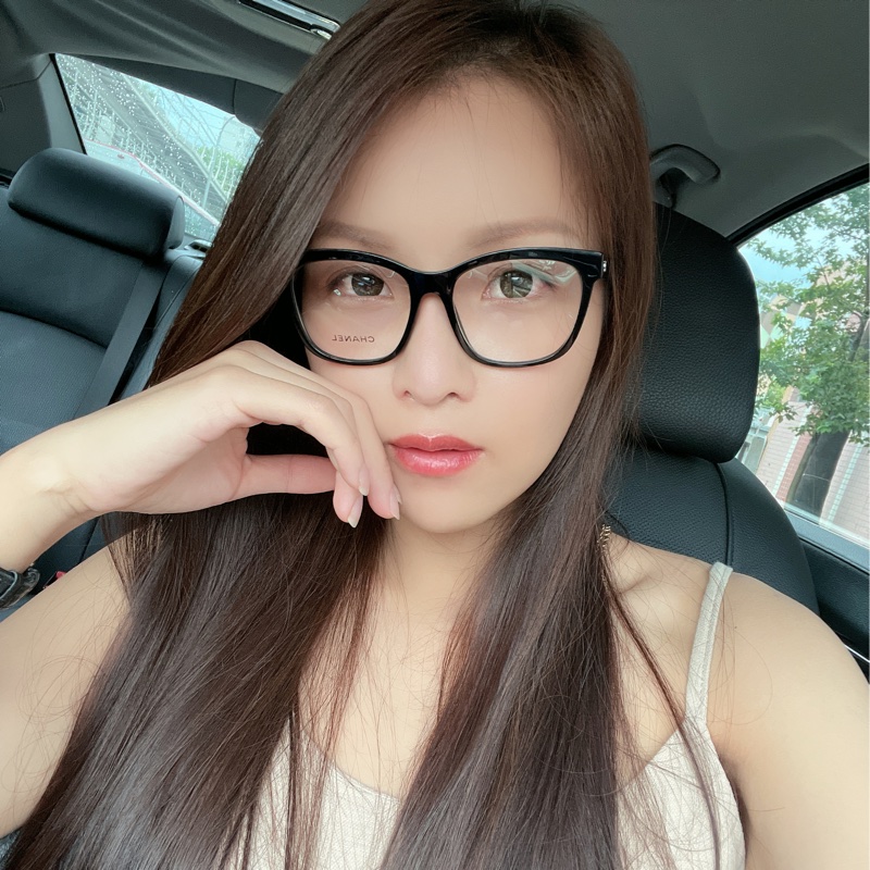 香奈兒黑框眼鏡-0