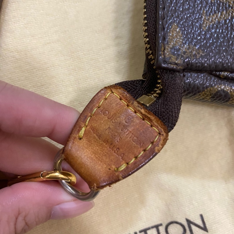 Louis Vuitton LV vintage 中古經典老花麻將包-2