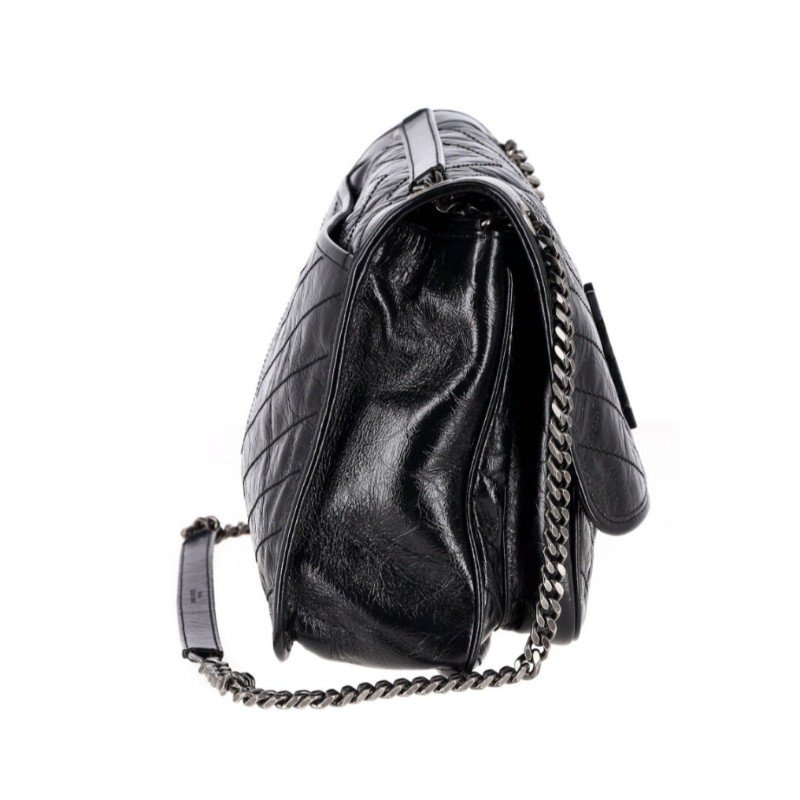 YSL NIKI large(D扣款大號黑色銀鍊款)-1