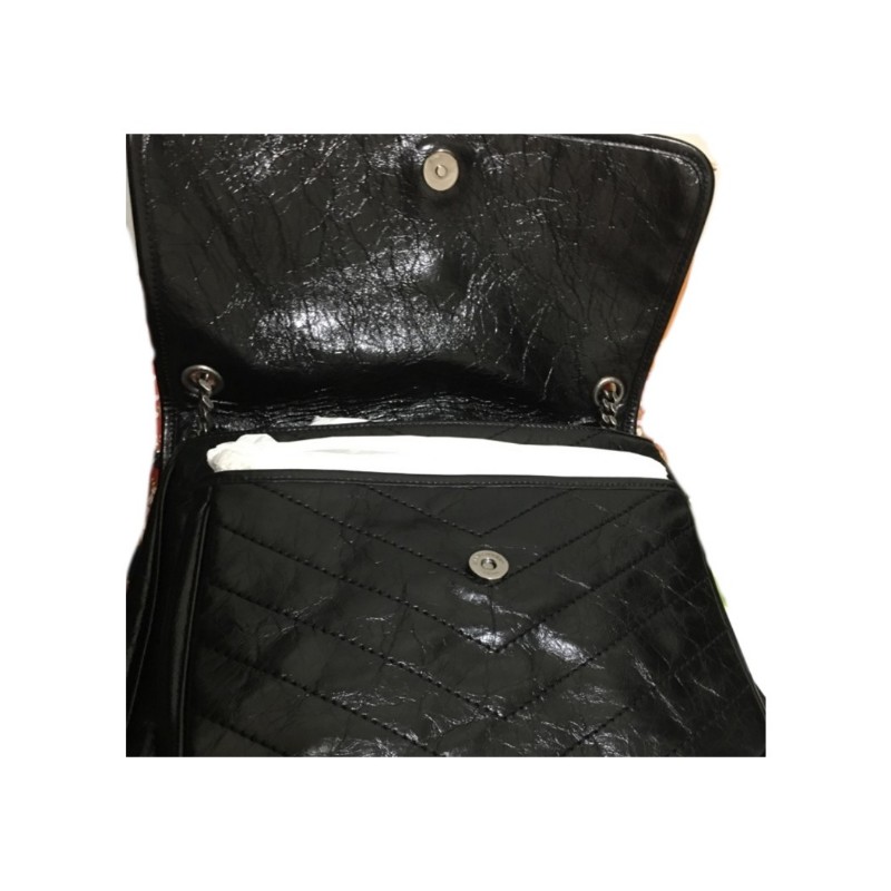 YSL NIKI large(D扣款大號黑色銀鍊款)-3