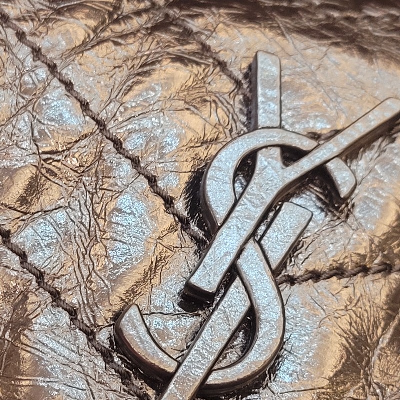 YSL NIKI large(D扣款大號黑色銀鍊款)-8