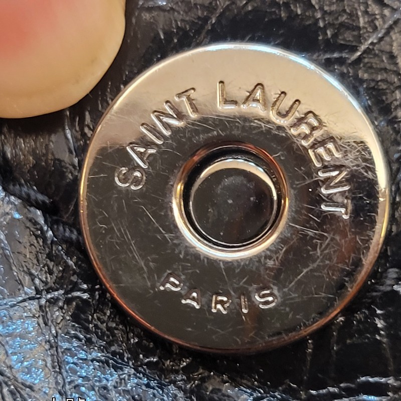 YSL NIKI large(D扣款大號黑色銀鍊款)-11