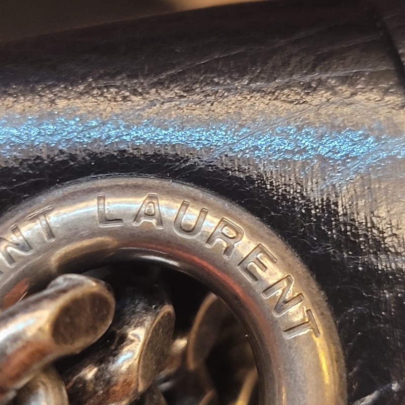 YSL NIKI large(D扣款大號黑色銀鍊款)-12