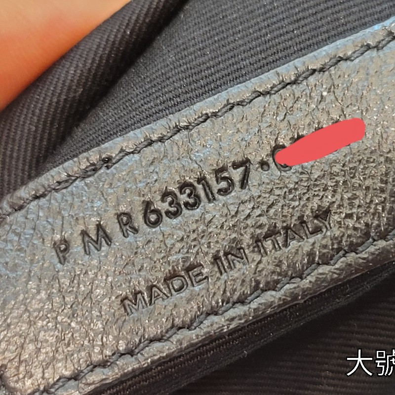 YSL NIKI large(D扣款大號黑色銀鍊款)-9