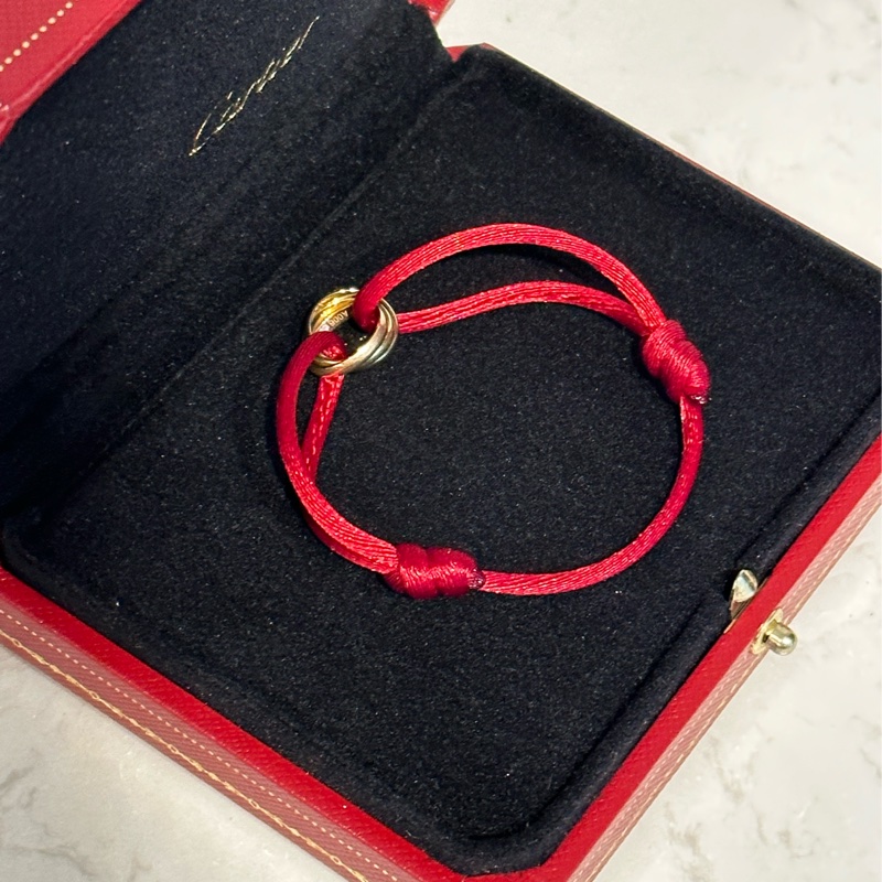 CARTIER 三環Trinity系列手鐲-9