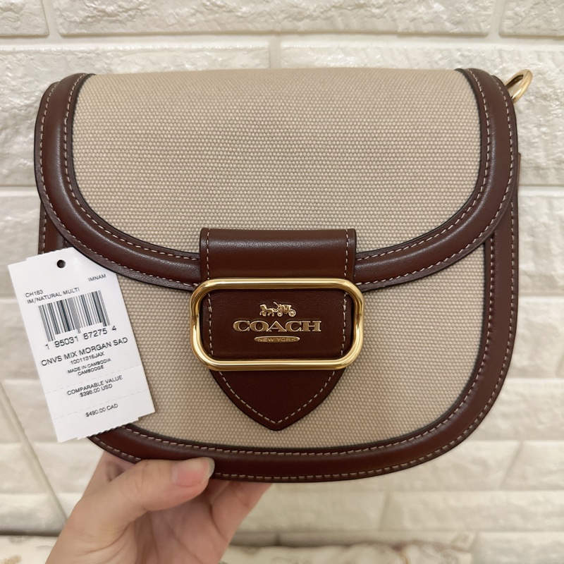 Coach 馬鞍包 Georgie Morgan 斜背包-0
