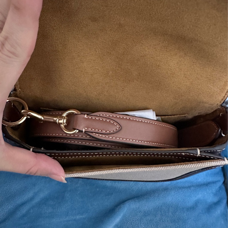 Coach 馬鞍包 Georgie Morgan 斜背包-4