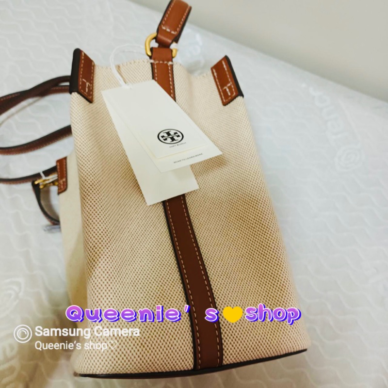 Tory Burch 新款Blake帆布水桶包-3