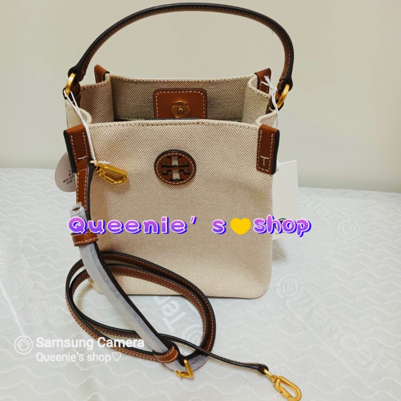 Tory Burch 新款Blake帆布水桶包-7
