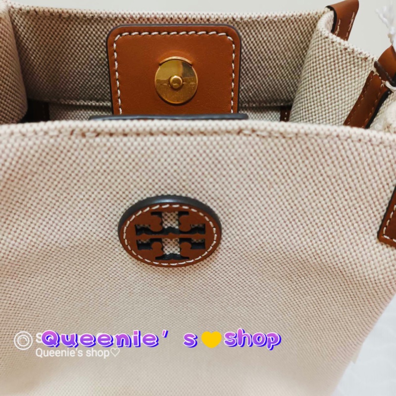 Tory Burch 新款Blake帆布水桶包-12