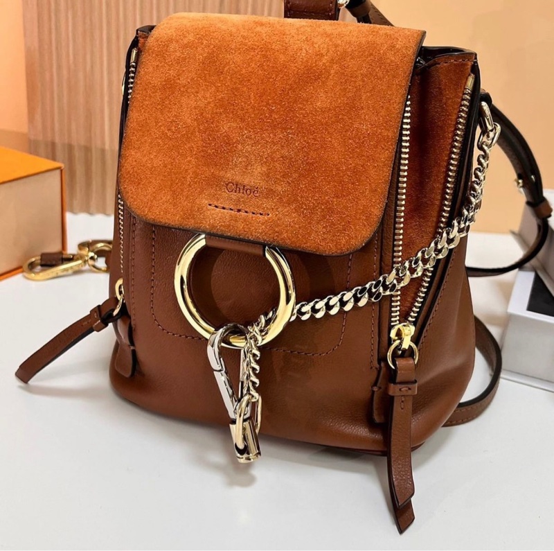 Chloe Faye backpack Brown-5