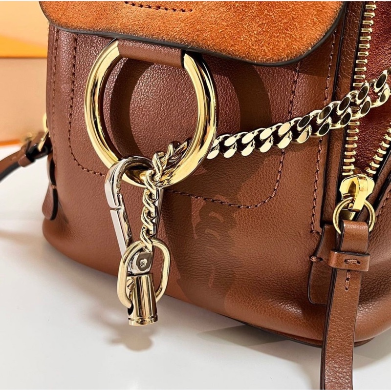 Chloe Faye backpack Brown-11